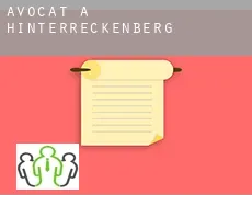 Avocat à  Hinterreckenberg