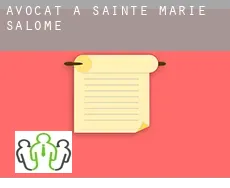 Avocat à  Sainte-Marie-Salomé