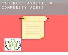 Cabinet d'avocats à  Community Acres