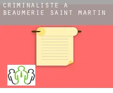 Criminaliste à  Beaumerie-Saint-Martin