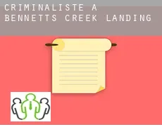 Criminaliste à  Bennetts Creek Landing