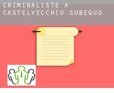 Criminaliste à Castelvecchio Subequo