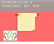 Criminaliste à Francfort-sur-le-Main