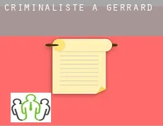 Criminaliste à  Gerrard