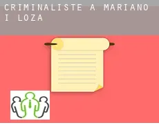 Criminaliste à  Mariano I. Loza