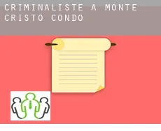 Criminaliste à  Monte Cristo Condo