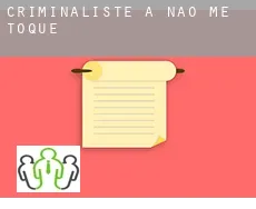 Criminaliste à  Não Me Toque