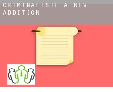 Criminaliste à  New Addition