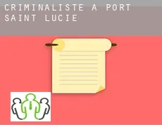Criminaliste à Port Saint Lucie