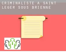 Criminaliste à  Saint-Léger-sous-Brienne