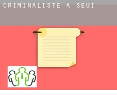 Criminaliste à  Seui