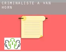 Criminaliste à  Van Horn