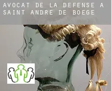 Avocat de la défense à  Saint-André-de-Boëge