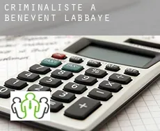 Criminaliste à  Bénévent-l'Abbaye
