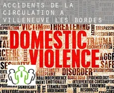 Accidents de la circulation à  Villeneuve-les-Bordes